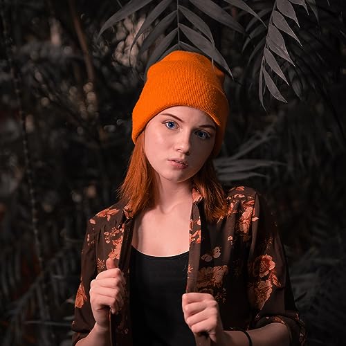 Image of ZOORON 1&2 Pack Beanie for Men Women Slouchy Beanie Hats Winter Knit Caps Soft Ski Hat Unisex