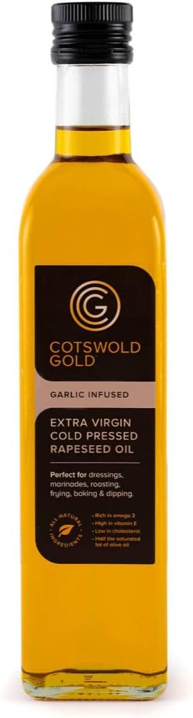 Cotswold Gold Garlic Infused Rapeseed Oil 500 ml