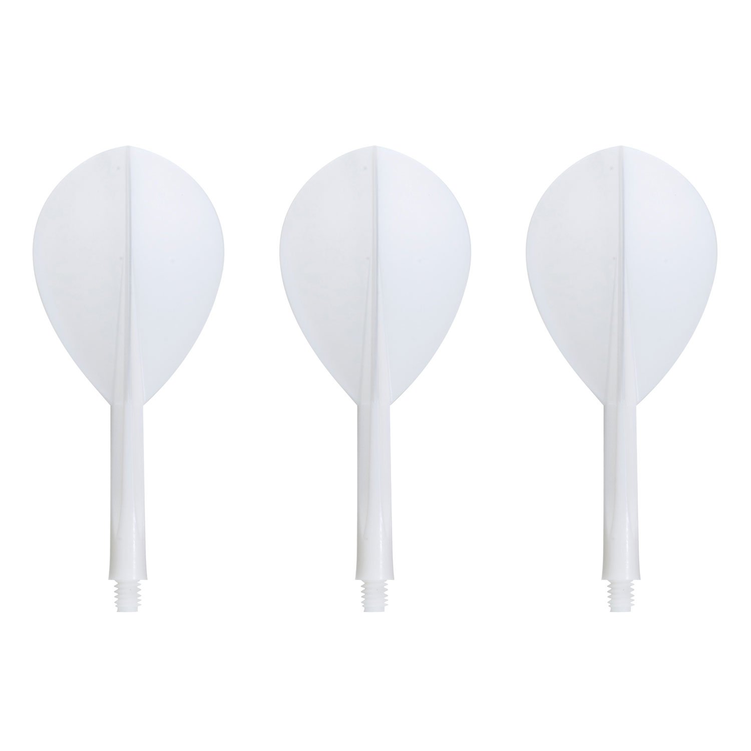 CONDOR Darts Flight Plain White Teardrop M