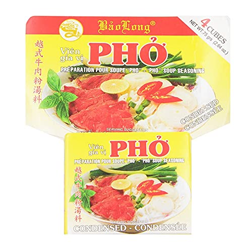 Bouillon Cube de Pho Boeuf (Pho Bo) - Bao Long 75g Cover