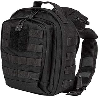 5.11 RUSH MOAB 6 Tactical Sling Pack Military Molle Backpack Bag, Style 56963, Black