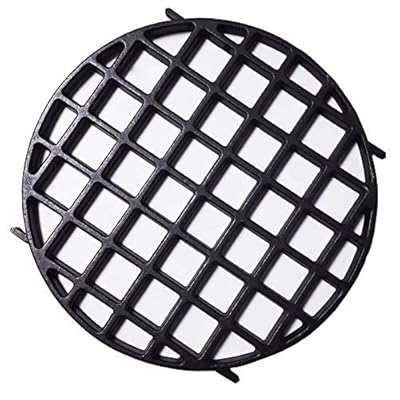 soldbbq 8834 Enameled Cast Iron 12" Gourmet BBQ System Sear Grate for Weber Original Kettle Premium 22-inch Charcoal Grill, 22'' Smokers, Replacement Parts for Weber 22" Performer Premium Grill…