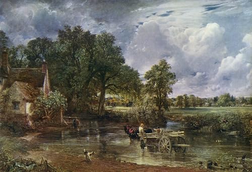 Peinture pour décoration salon le chariot à foin John Constable toile haute définition