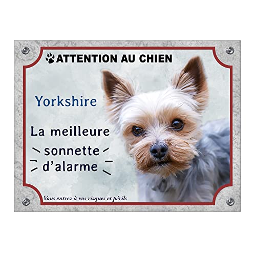 Plaque Attenton Chen Jack Russell Gentl Pas Avec Tout Le Monde