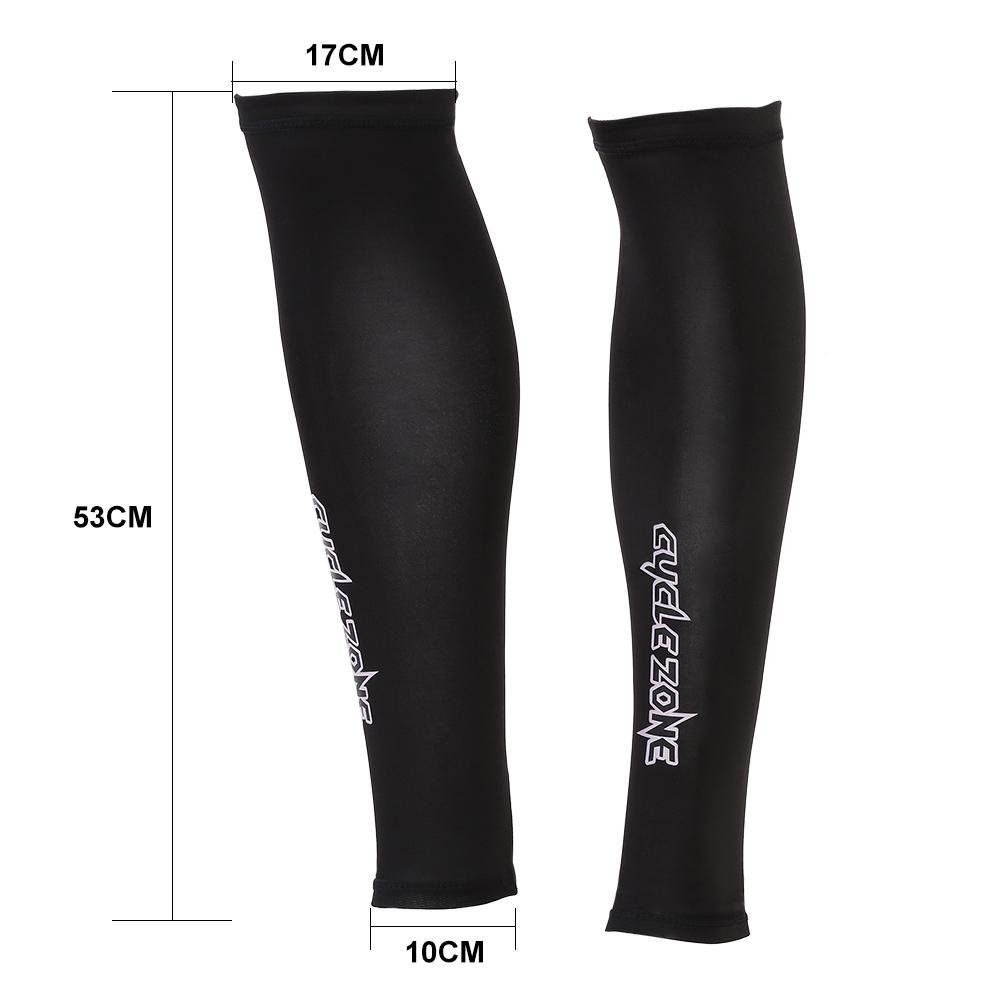 VGEBY1 Color Negro Unisex Summer Sun Protección UV Resistente a Las Mangas de la Pierna para Ciclismo en Bicicleta Senderismo Correr(M)