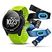 Garmin Forerunner 935 (Tri-Bundle) Power Bundle | includes HRM Tri & Swim Chest Straps, HD Screen Protector Film (x4), Extra Silicone Band, PlayBetter USB Car/Wall Adapters | GPS Training Watch