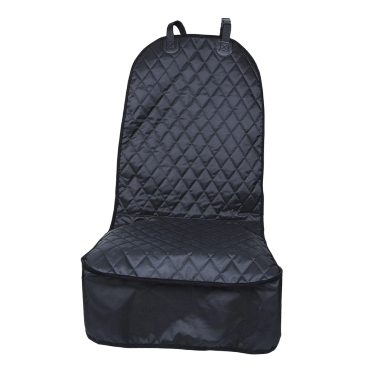 BCOATH Car Seat Cover Oxford Non Slip Straps for Easy Installation for Protecting Front Seats from Dirt Pet Hair Black