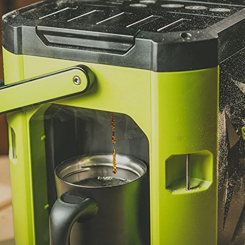 OXX COFFEEBOXX Job Site Single Serve Coffee Maker, Green