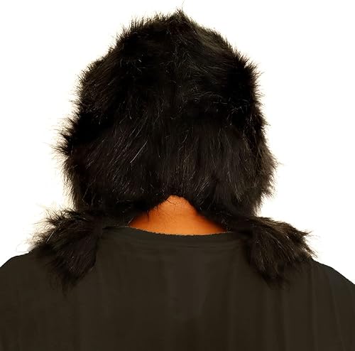 Miniatura 4 de Máscara de cabeza de gorila de animales, disfraz de mono novedoso para Halloween, accesorios de fiesta