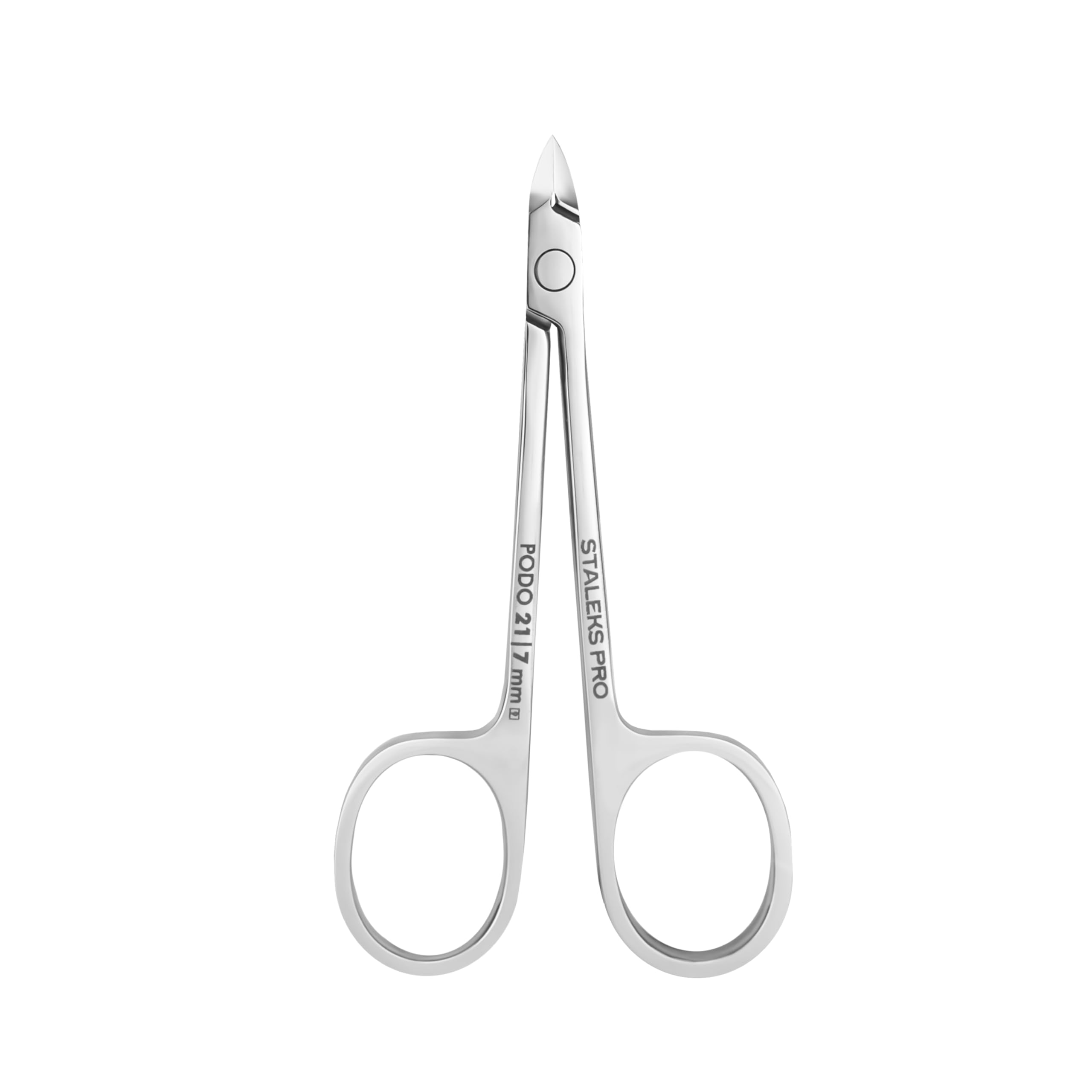 STALEKS PRO Alicates tipo tijera para uñas de los pies. Podo 21-7mm