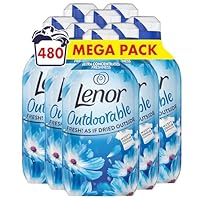 Lenor Outdoorable Fabric Conditioner 480 Washes (8x60), Spring Awakening - Ultra Concentrated Freshness