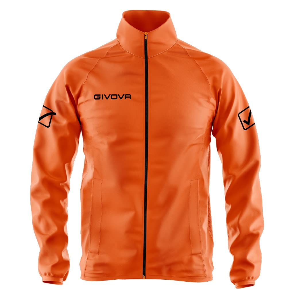 Givova, rain basic, orange fluo, S