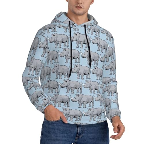 Sweat à capuche pour adulte imprimé animalier tendance idée cadeau sweatshirt homme