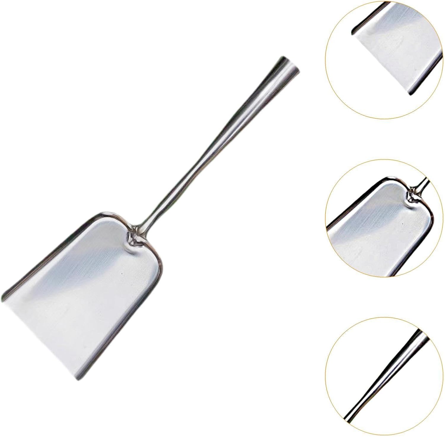 Gardening Shovels Fireplace Shovels Portable Gardening Trowel Ash Scooper for Wood Stoves Outdoor Weeding Transplanting Digging