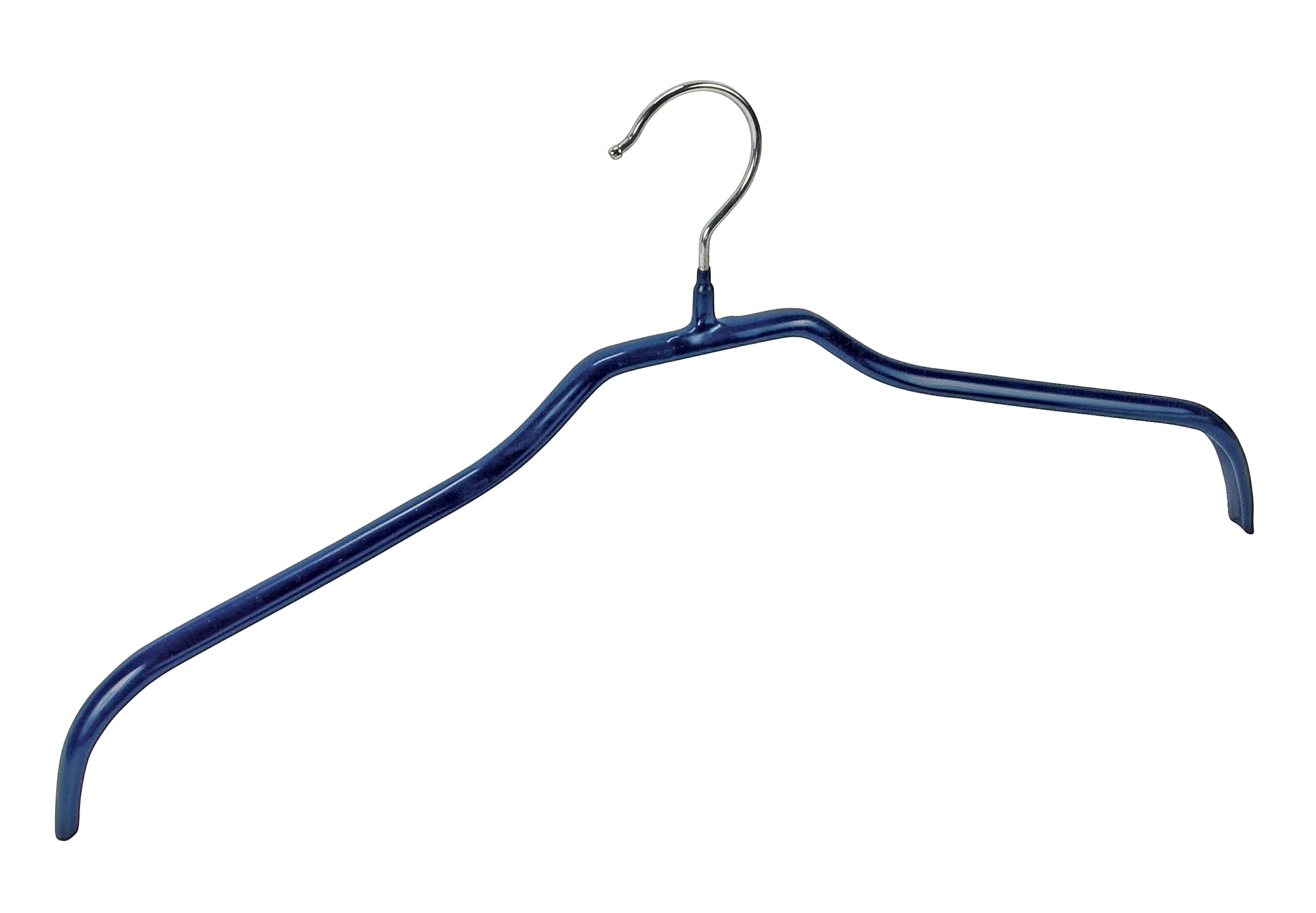 WENKO Set appendini Multi 4+4 - appendini, con rivestimento antiscivolo, unisciappendini, Metallo cromato, 42 x 19 x 1 cm, Argento lucido (Confezione da 2)
