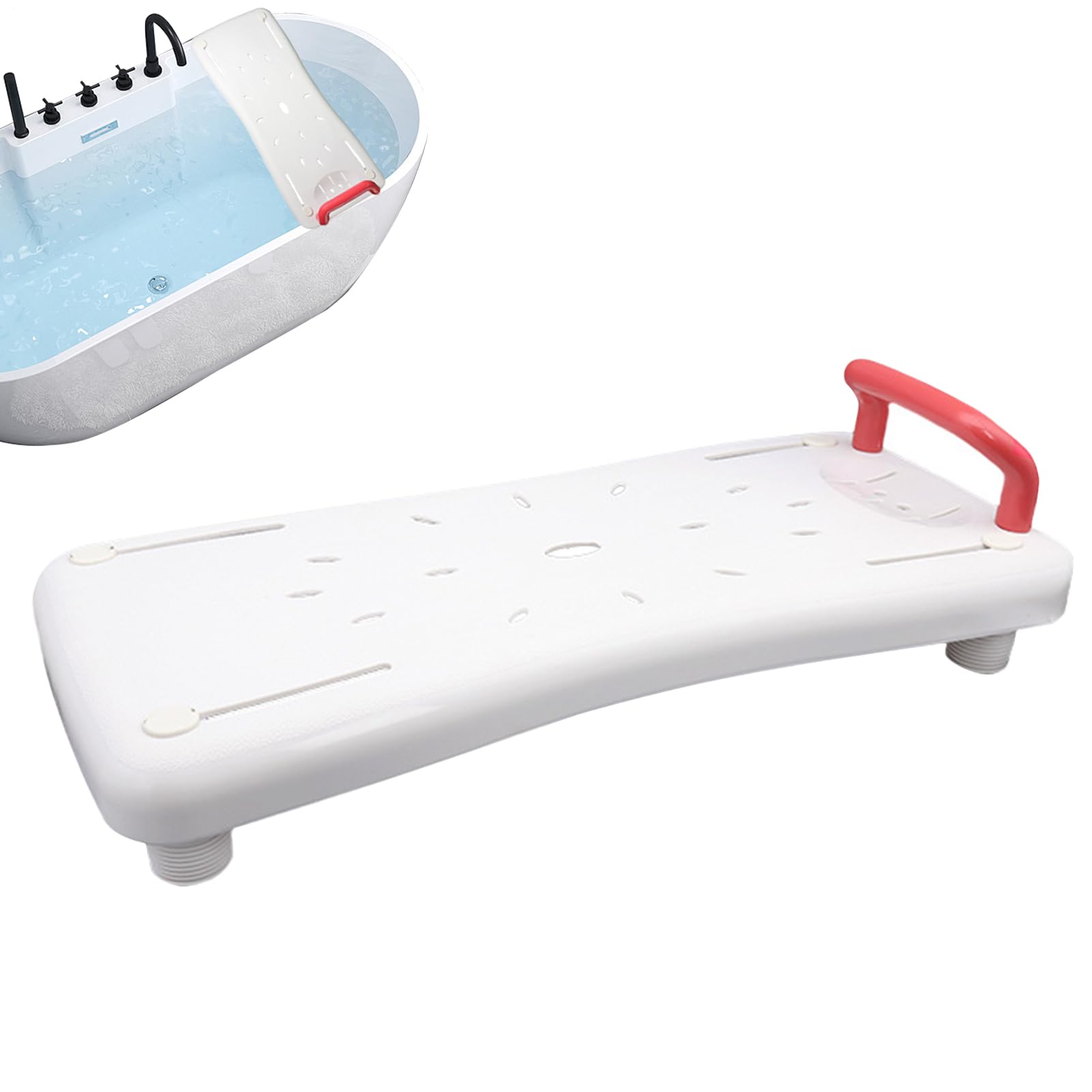Asiento de bañera para Personas Mayores Diseño ergonómico y Antideslizante | Mayores Multiusos para baño y ducha, para personas mayores y discapacitadas