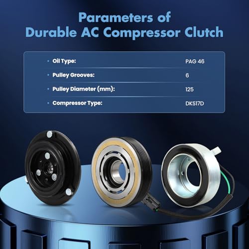 Image of ECCPP A /C Compressor Clutch 2008-2012 Fit for Ford Escape 3.0L AC Clutch