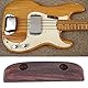 Bassgitarre Daumenauflage, Palisander-Daumenstütze Gitarren-Daumenstütze Bass-Fingerstütze mit 2 Befestigungsschrauben für Bassgitarren-Zubehör