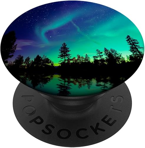 Enchufe Pop de luces polares del norte  PopSockets agarre y soporte para teléfonos y tabletas