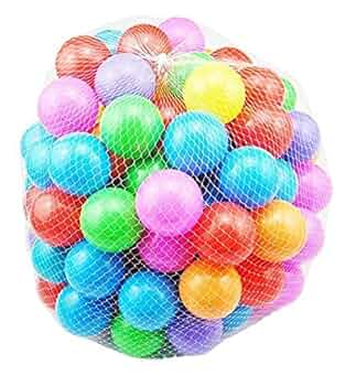 Amazon.co.jp: UniqueMall カラーボール おもちゃボール 7色 約