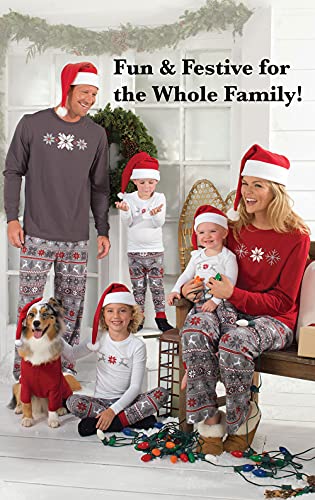 PajamaGram Christmas Pajamas For Family - Family Pajamas, Nordic Print3