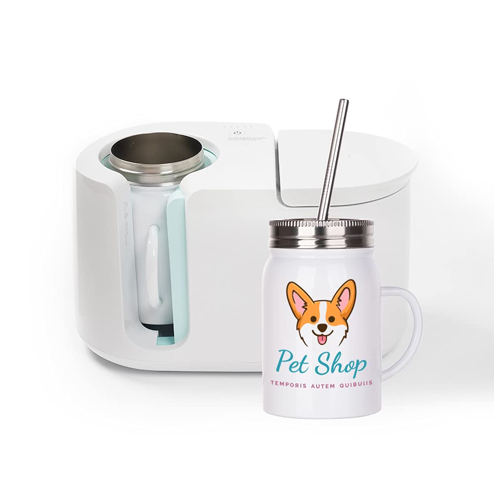 Buy PYD Life 2 PCS Sublimation Blanks Mason Jar Stainless Steel 17 OZ