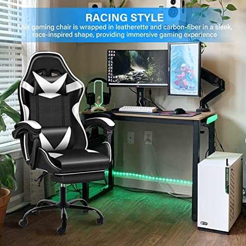YSSOA Gaming Chair with Footrest の商品画像 3
