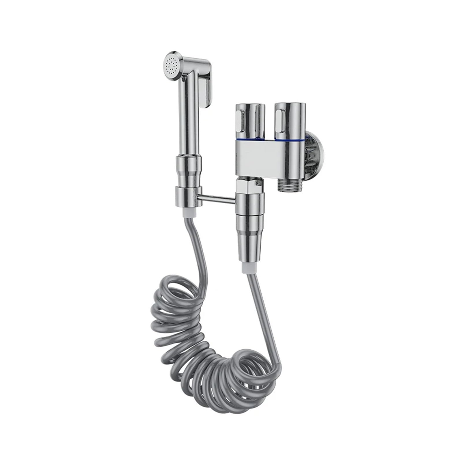 Grifo para lavabo de cocina y baño con rociador de mano para limpieza íntima