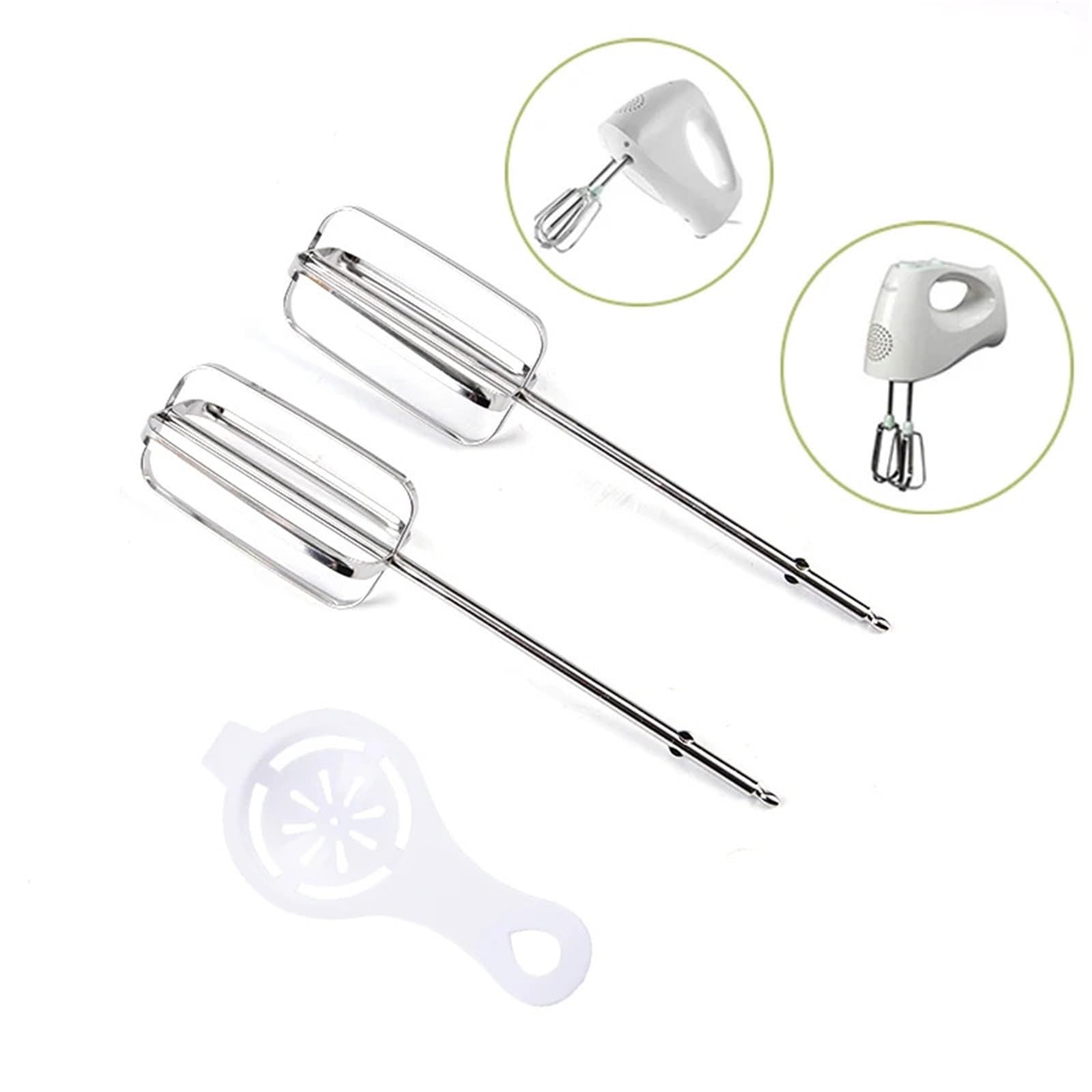 Frusta for frullino for le uova da 3 pezzi for la sostituzione del mixer elettrico portatile Per Agitatore