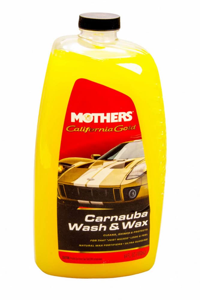 Mothers 05674 California Gold Carnauba Wash & Wax - 64 oz.