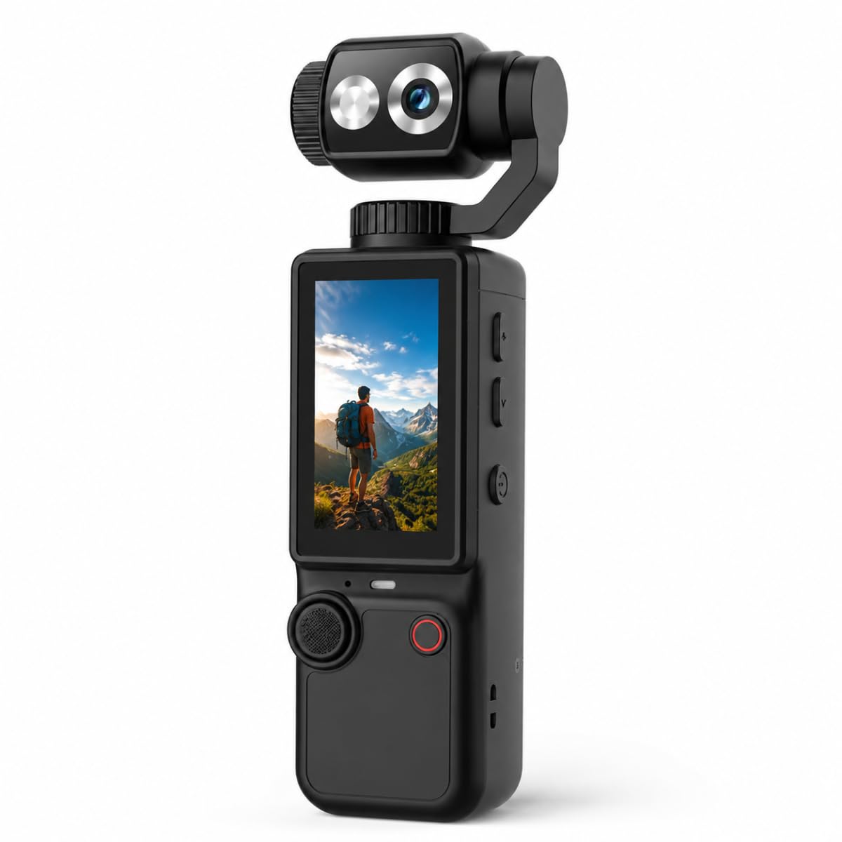JK Vsion Pocket 3 Pro 4K Handheld Vlogging Camera with 180° Rotating Lens | High-Resolution Video Recording-image-10