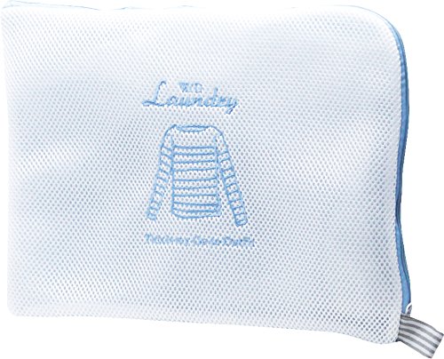現代百貨 洗濯ネット W/D ランドリーネット フラット ブルー A256BL