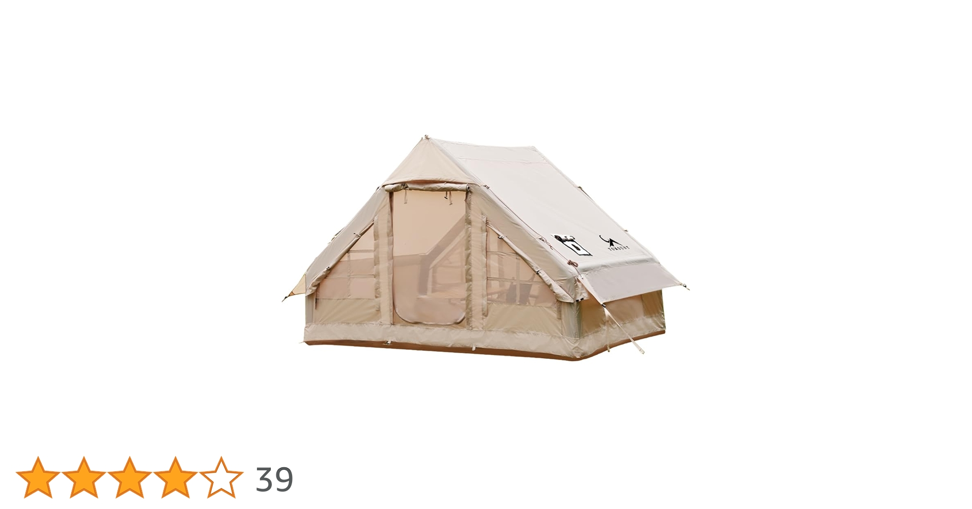 OMOUNT インフレータブルテント エアーテント 300Dロッジ型 4~6人用