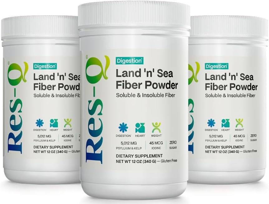 Res-Q Land 'n' Sea Fiber Powder 3-Pack