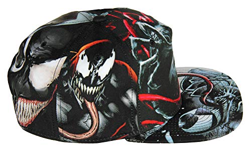 Marvel Comics Venom Sublimated All Over Print Snapback Hat #TOP2
