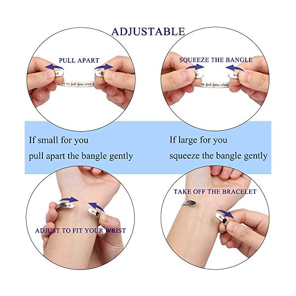 Btysun-Bracelets-for-Women-Inspirational-Gifts-for-Women-Girls-Motivational-Birthday-Cuff-Bangle-Friendship-Personalized-Mantra-Jewelry-Come-Gift-Box Btysun Inspirational Gifts for Women Cuff Bracelets for Teen Girls Her Girlfriend Mom Best Friend Bracelet Mantra I Love You Birthday Mothers Day Jewelry