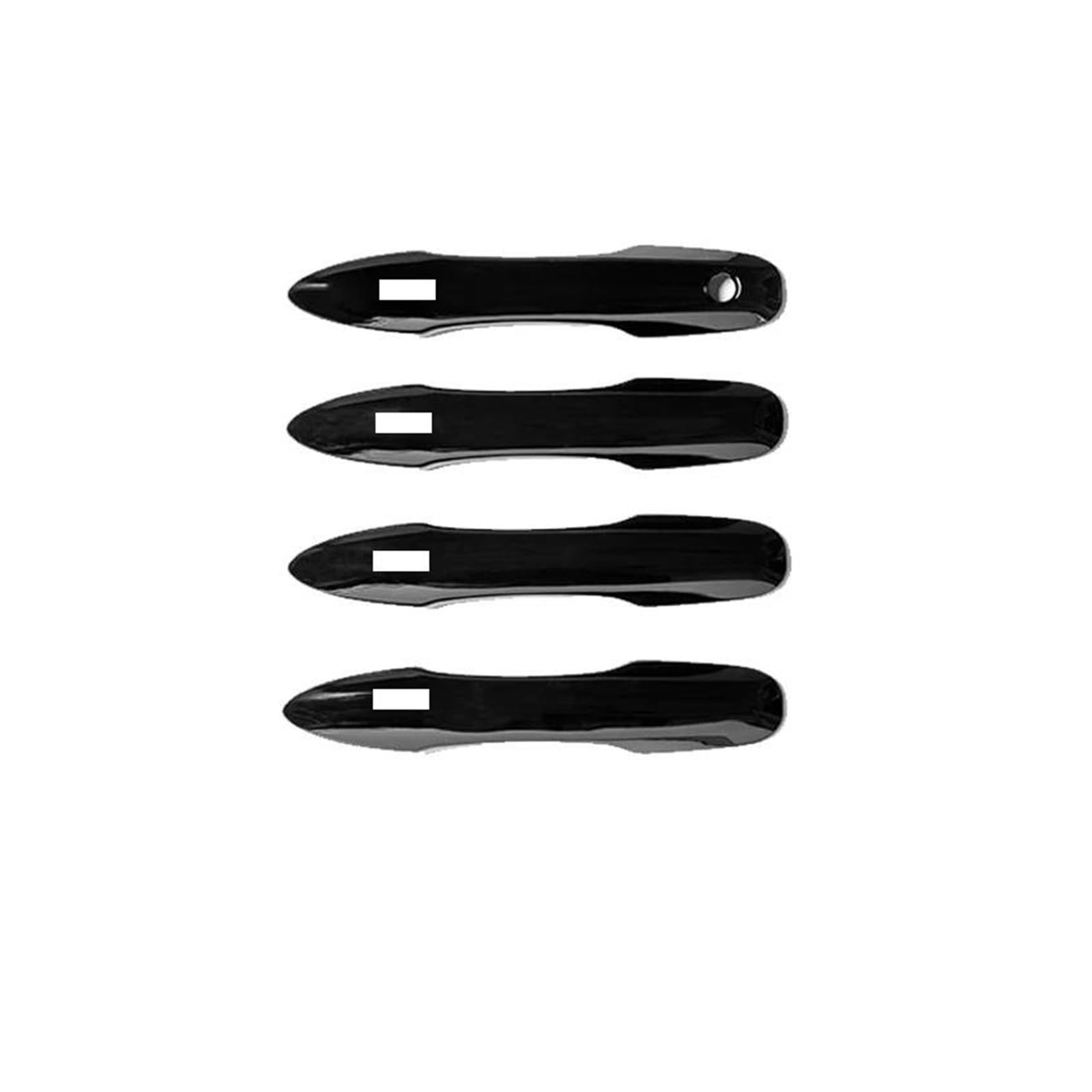 KJHOPY Auto Parts Exterior Door Handle Cover Trim Opener for Prius MK4 XW50 2016-2019(Style 7)