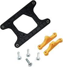 Ksikdeg AM4/AM5 - Soporte de montaje para ventilador de CPU AM4/AM5, placa trasera, placa de hierro para AM4 B350 X370 A320