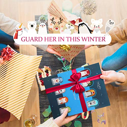 Hand Cream Gift Set, 8 Pack Travel Size Nourishing Hand Cream Set with Natural Shea and Vitamin E, Moisturizing & Hydrating for Dry Hands, Christmas Gift for Women/ Her/ Mom/ Girls/Grandma/ Wife