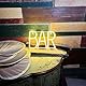Gpurplebud Bar Schild Beleuchtet - Leuchtschild Bar für Hausbar Theke Neon Schild LED Wanddeko für Party Nachtclub Mann Höhle Restaurant Festival Feier Dekoration Party Zeichen (Warmweiß)