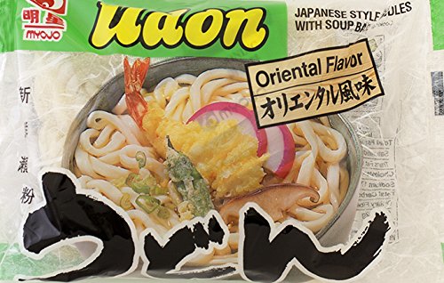 Myojo Japanese Udon Noodles with Soup Base Oriental Flavor, 7.22 oz