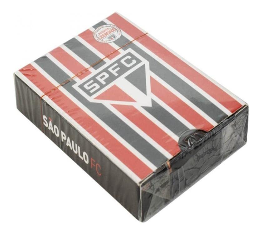 Baralho Listrado S&atilde;o Paulo Pl&aacute;stico Oficial