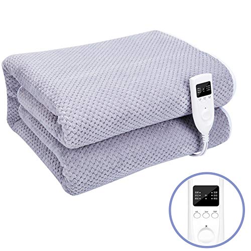 Preisvergleich Produktbild HealHeaters Heizdecke Elektrische Wärmedecke Mit Abschaltautomatik Kuscheldecke, Timerfunktion 3 Heizeinstellungen Ideal Für Einen Warmen Winter, Nie Mehr Kalte Füße,1.8m×1.5m