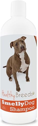 Healthy Breeds Pit Bull - Champú de bicarbonato de sodio para perros, 8 onzas