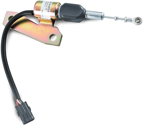 3991625 Solenoide de apagado de combustible 3930658 3935431 3939700 SA-4756-12 J932529 Reemplazo para Cummins Engine 6BT 5.9L, 6BT 8.3L, Excavadora