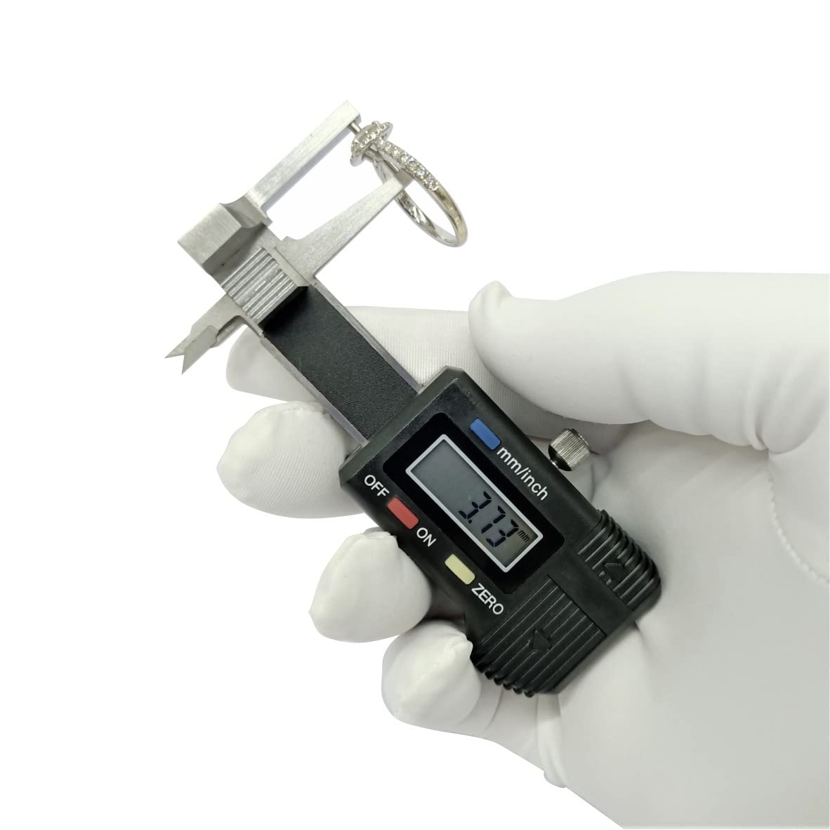 Calibro Digitale Elettronico 0-25mm - Misuratore Di Precisione In Acciaio Per Pietre E Gioielli - Foto 6