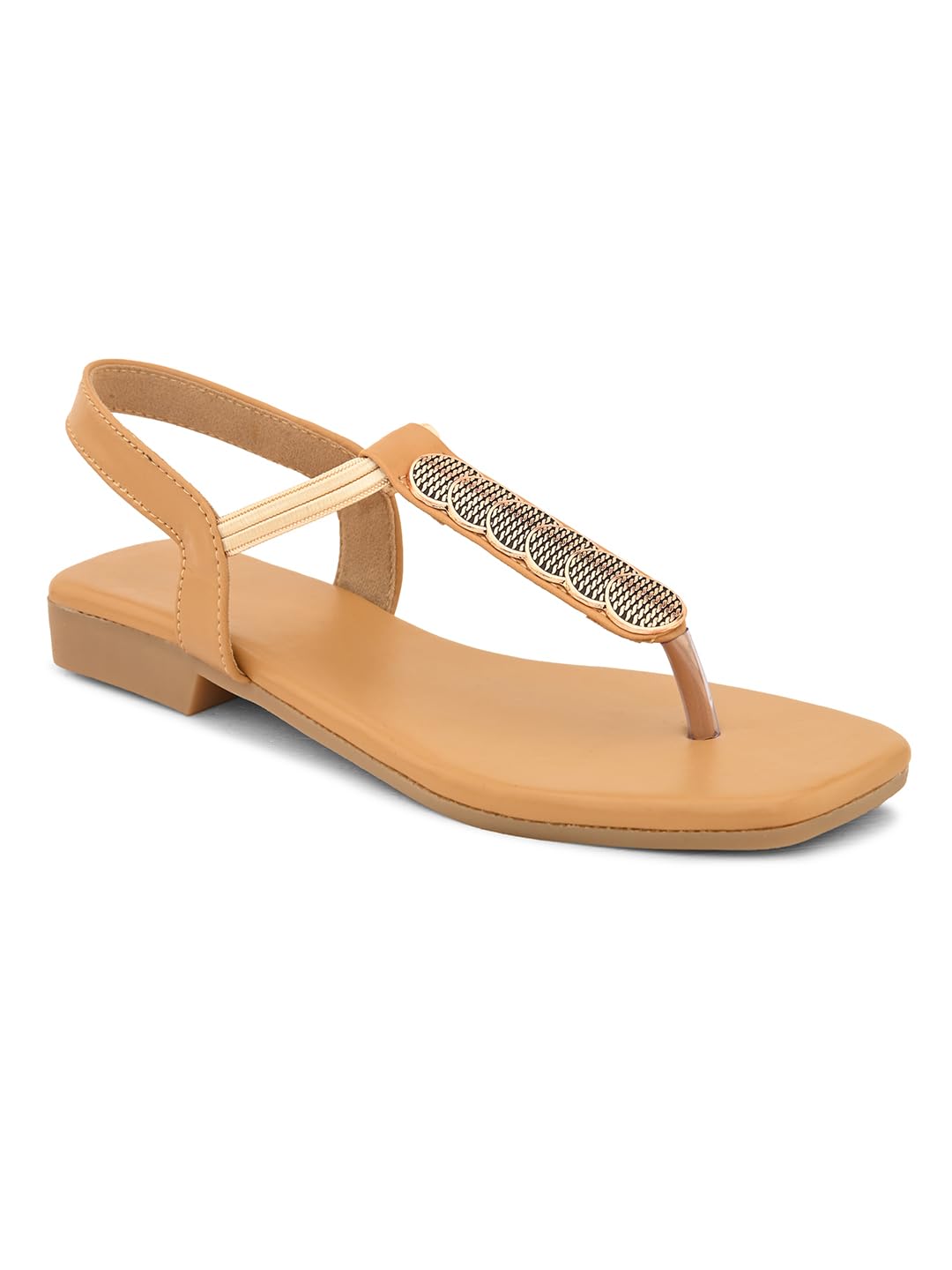 Longwalk Women Casual Flat Sandals Brown-W-2411 (B0CZ43L8ZT) Amazon Price History, Amazon Price Tracker