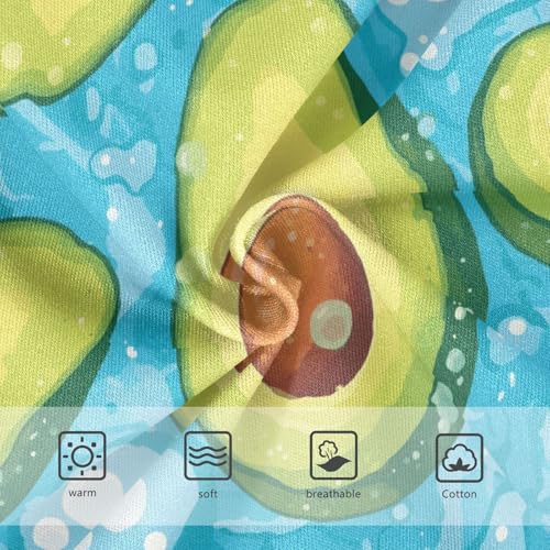 Wusikd Avocado Girls' Underwear Cotton Water Girls Briefs Soft Toddler Underwear 2T3