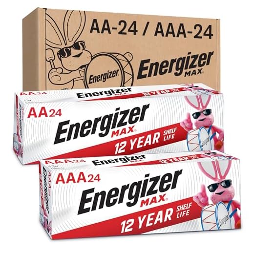 Energizer MAX AA Batteries & AAA Batteries Combo Pack, 24 AA and 24 AAA (48 Count)