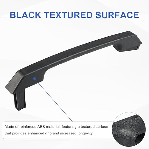 Miniatura 4 de JDMON Reemplazo para manija de puerta trasera elevadora exterior con textura Hummer H2 2003 2004 2005 2006 2007 2008 2009 manija de pestillo de
